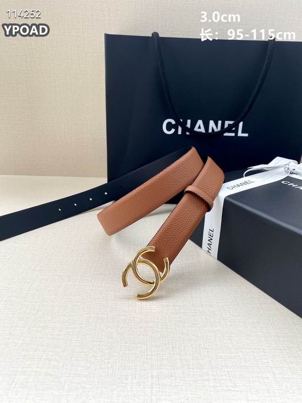 Chanel belt 30mmX95-115cm 8L (26)